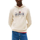 Beige Organic Cotton Hoodie