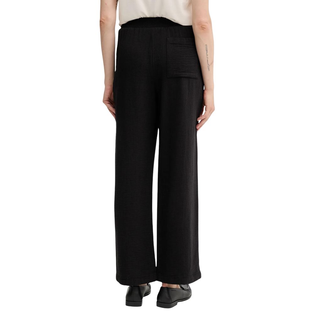 Black Cotton Joggers (Workout Pants)