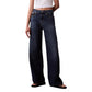 Blue Recycled Cotton Bootcut Jeans