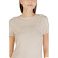 Beige Cotton T-Shirt