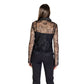 Black Polyamide Blouse