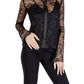 Black Polyamide Blouse