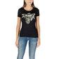 Black Cotton T-Shirt