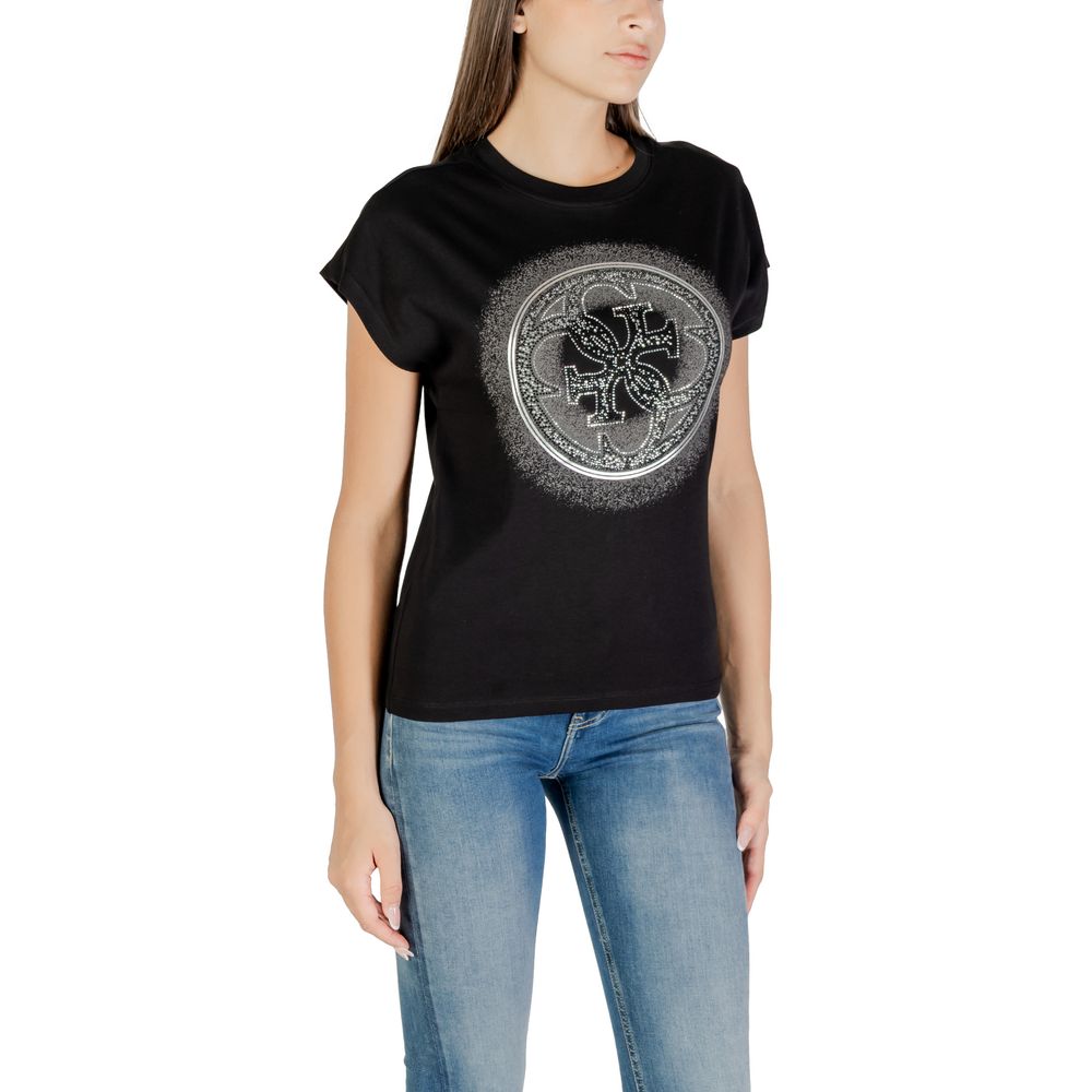 Black Cotton T-Shirt