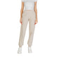 Beige Cotton Joggers (Workout Pants)