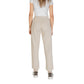 Beige Cotton Joggers (Workout Pants)