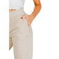 Beige Cotton Joggers (Workout Pants)