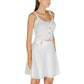 Cream Viscose Tank Tops
