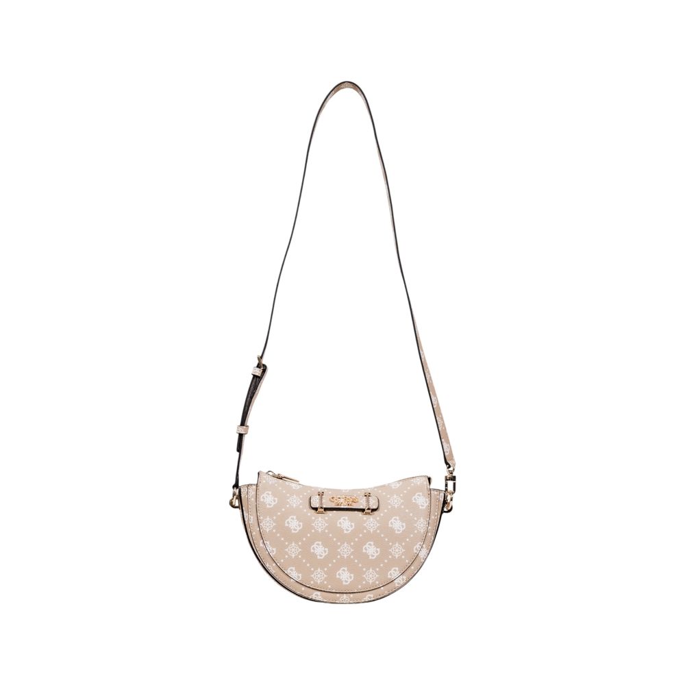 Beige Polyethylene Handbag