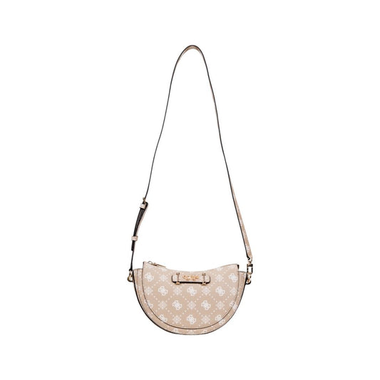 Beige Polyethylene Handbag