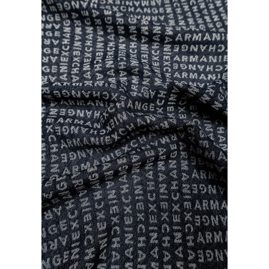 Blue Viscose Scarf