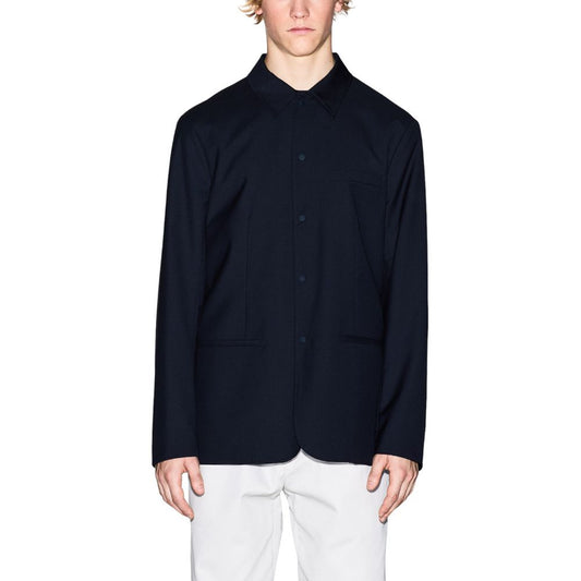 Black Polyester Blazer