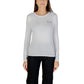 White Cotton Long Sleeve T-Shirt