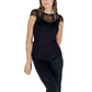 Black Viscose Blouse