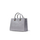 Gray Polyethylene Handbag