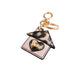 Gold Polyethylene Keychain