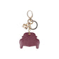 Purple Polyethylene Keychain