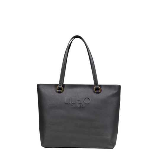Gray Polyethylene Handbag