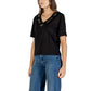 Black Cotton T-Shirt