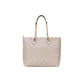 Beige Polyethylene Handbag