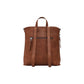 Brown Polyethylene Backpack
