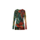 Bicolor Viscose Long Sleeve T-Shirt