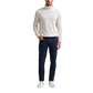 Blue Cotton Skinny Pants