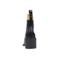Black Polyethylene Ankle Boots