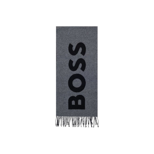 Gray Wool Scarf