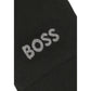Black Polyacrylic Scarf