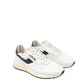 White Leather Athletic Sneakers