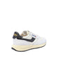 White Leather Athletic Sneakers