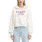 Cream Recycled Cotton Hoodie