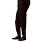 Black Cotton Joggers (Workout Pants)