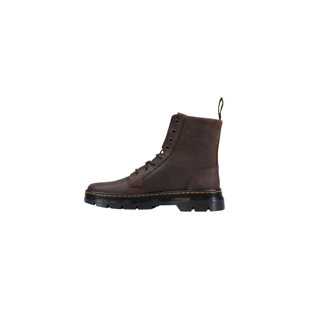 Brown Leather Athletic Sneakers