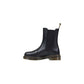 Black Leather Ankle Boots
