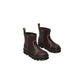 Brown Leather Ankle Boots