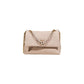 Beige Polyester Handbag