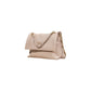 Beige Polyester Handbag