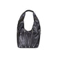Black Polyester Handbag