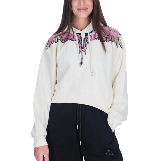 White Cotton Hoodie