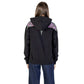 Black Cotton Hoodie