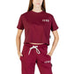 Bordeaux Cotton T-Shirt