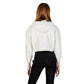 Cream Cotton Hoodie