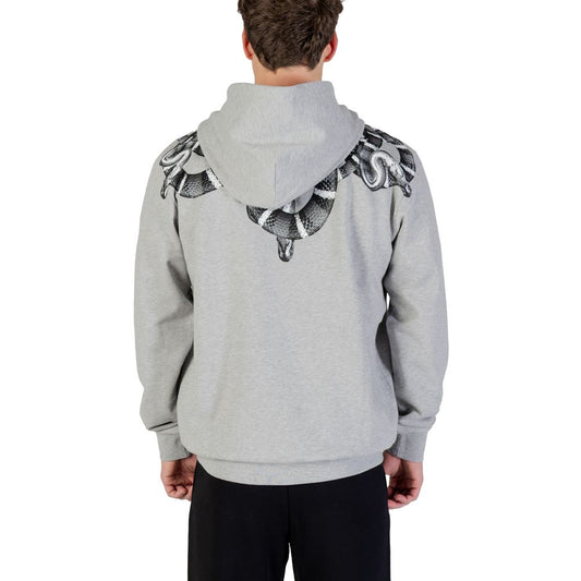 Gray Cotton Hoodie