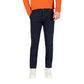 Blue Cotton Skinny Pants