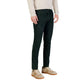 Green Cotton Skinny Pants