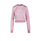 Pink Viscose Sweatshirt