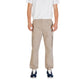 Brown Cotton Cargo Pants