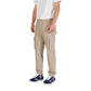 Brown Cotton Cargo Pants